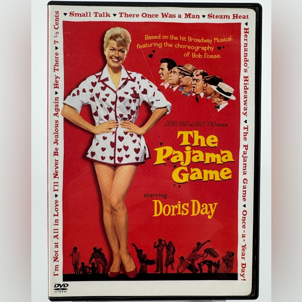 The Pajama Game on DVD. Starring Doris Day.